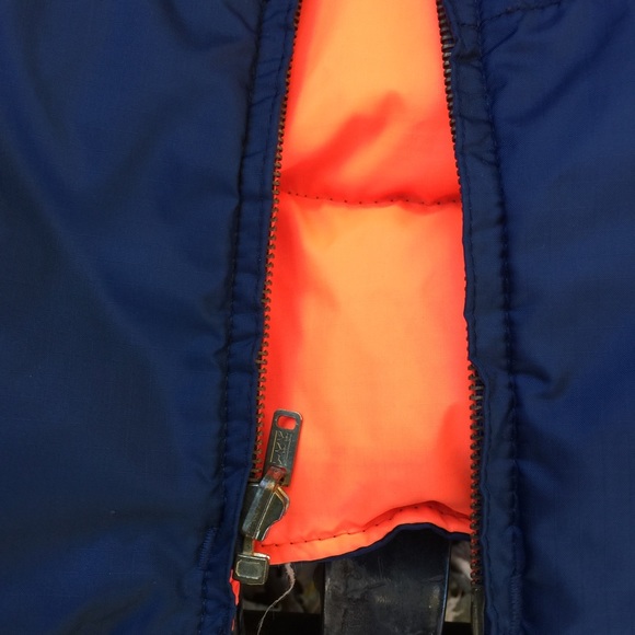 Vintage reversible down vest - Picture 5 of 6